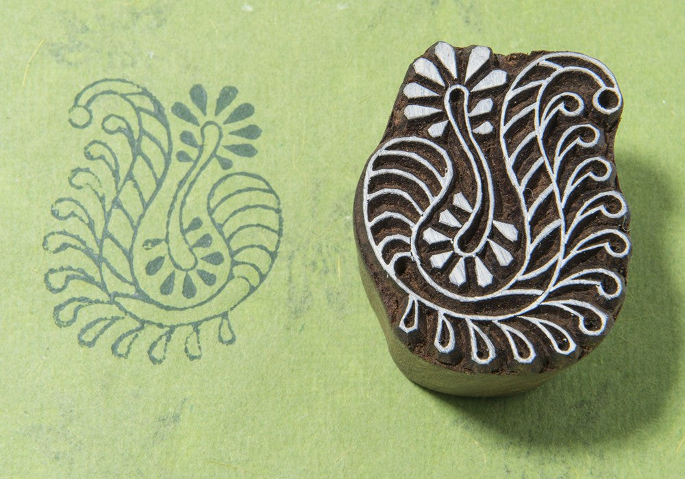 wooden block for printing on fabric