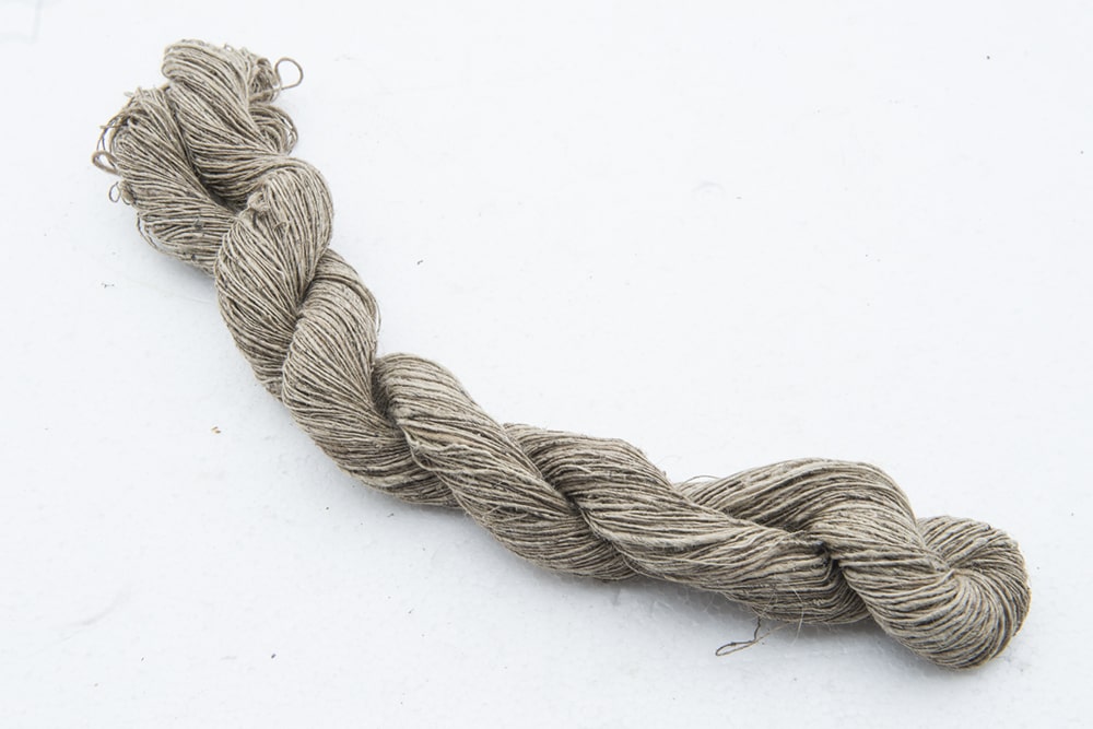 Hand Spun nettle yarn