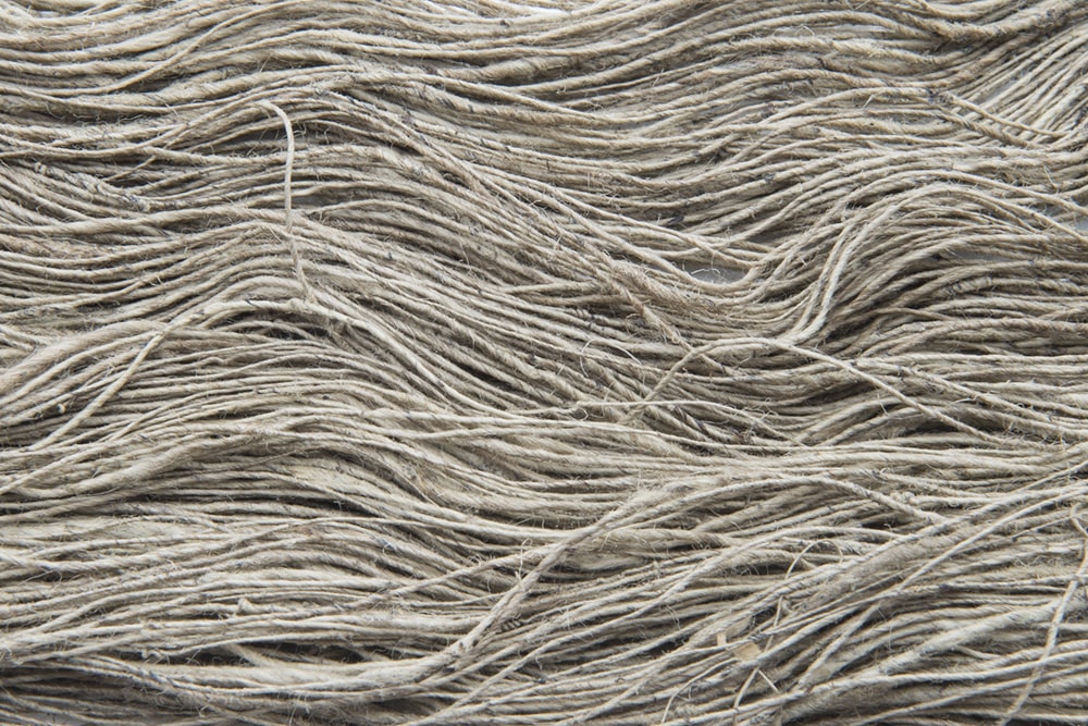 Hand Spun nettle yarn